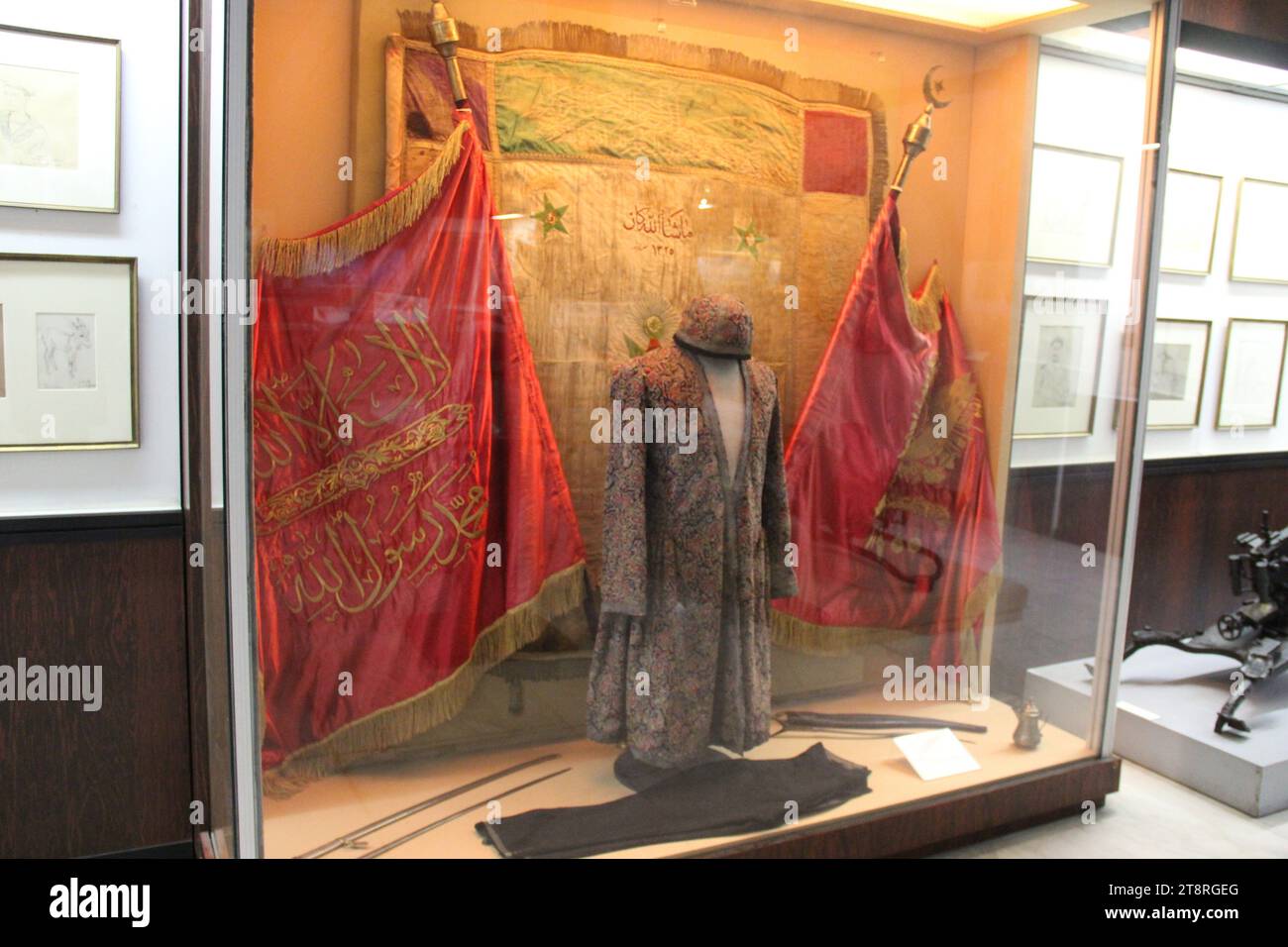 Musée hellénique de la guerre, Musée de la guerre d'Athènes, Athènes, Grèce Banque D'Images