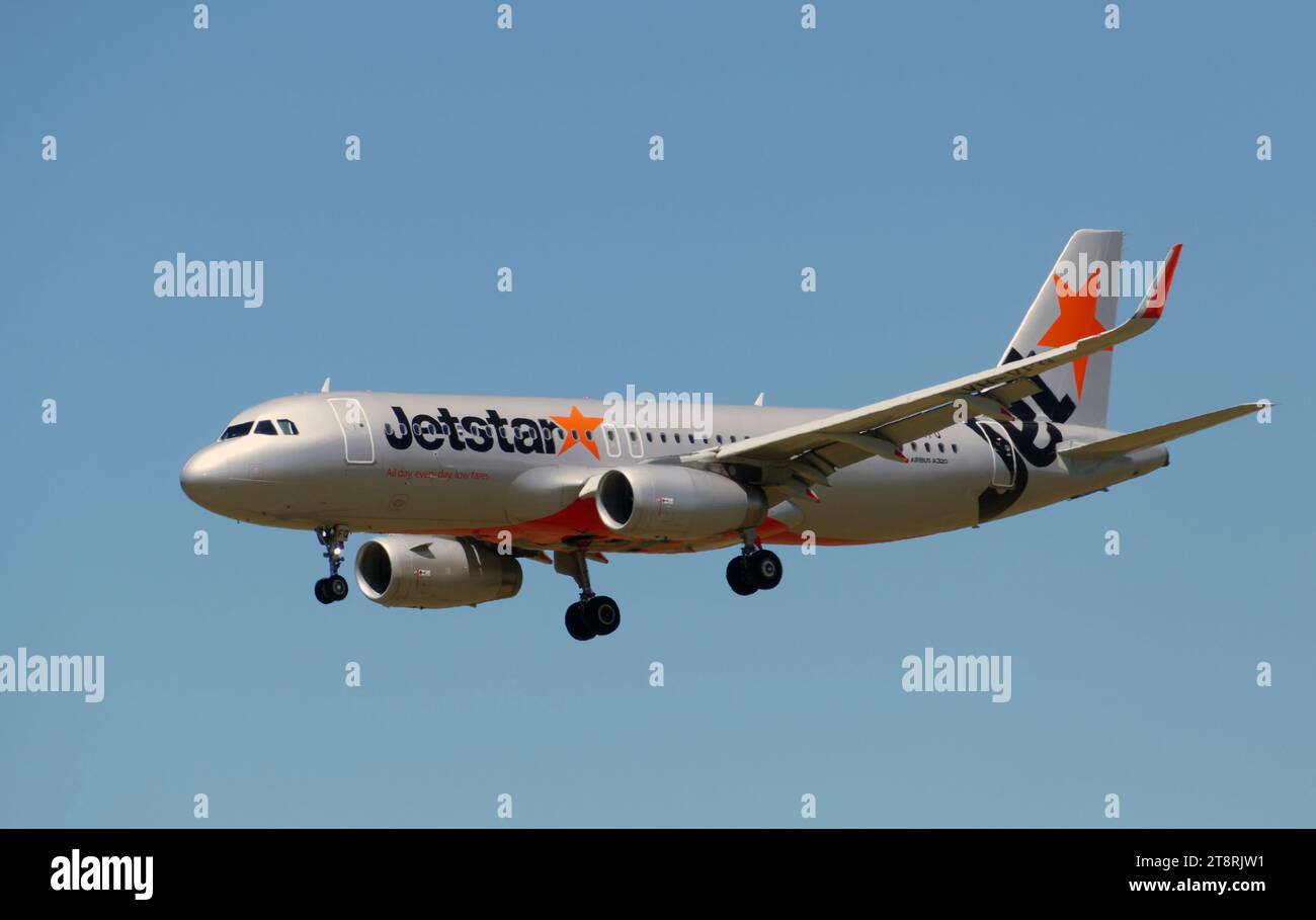 VH-VFQ Jetstar Airways Airbus A320-232(WL), Détails de la cellule Banque D'Images