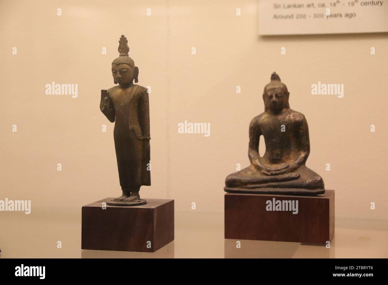 Art sri lankais, c. 18e-19e siècle, Musée national de Thaïlande, Bangkok Banque D'Images