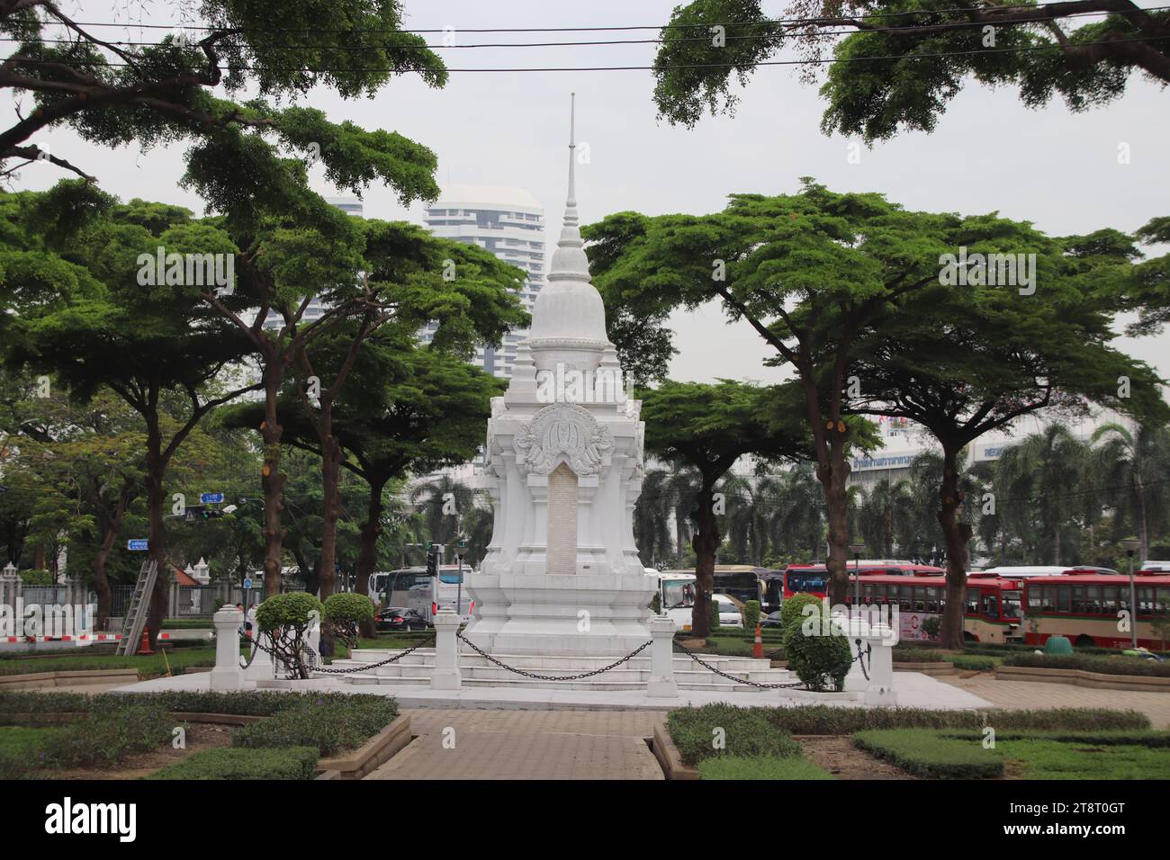 Mémorial de la Force expéditionnaire, première Guerre mondiale, Bangkok, Thaïlande Banque D'Images
