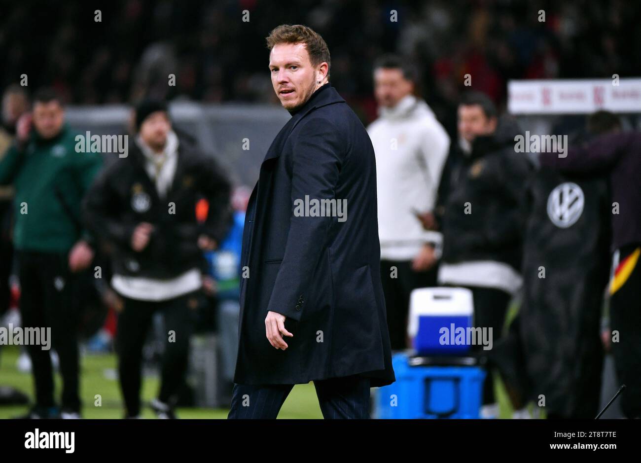 Match international de football, Olympiastadion Berlin : Allemagne - Turquie ; entraîneur national Julian Nagelsmann (GER) Banque D'Images