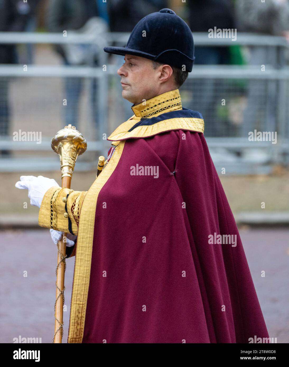 Londres, Royaume-Uni. 21 novembre 2023. Visite d'État du président sud-coréen Yoon Suk Yeol à Londres crédit : Ian Davidson/Alamy Live News Banque D'Images