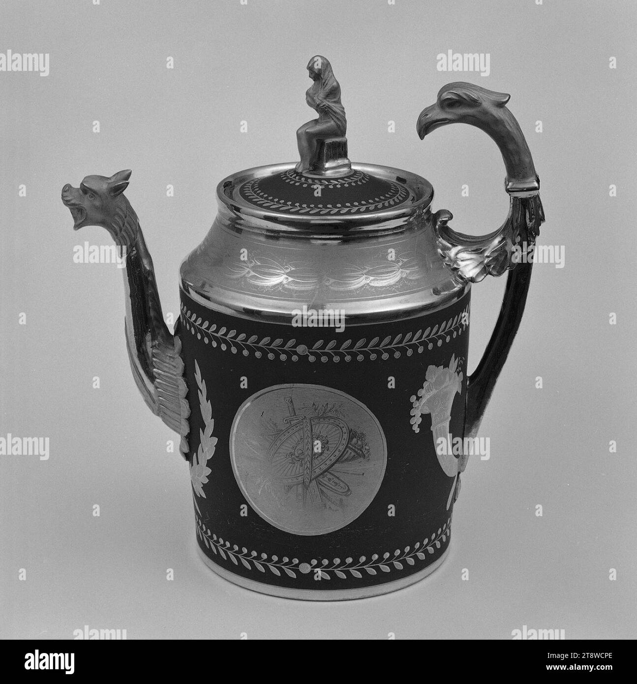 Auteur inconnu, Coffee Set, 20,6 cm, porcelaine Banque D'Images Auteur inconnu, Coffee Set, 20,6 cm, porcelaine Banque D'Images