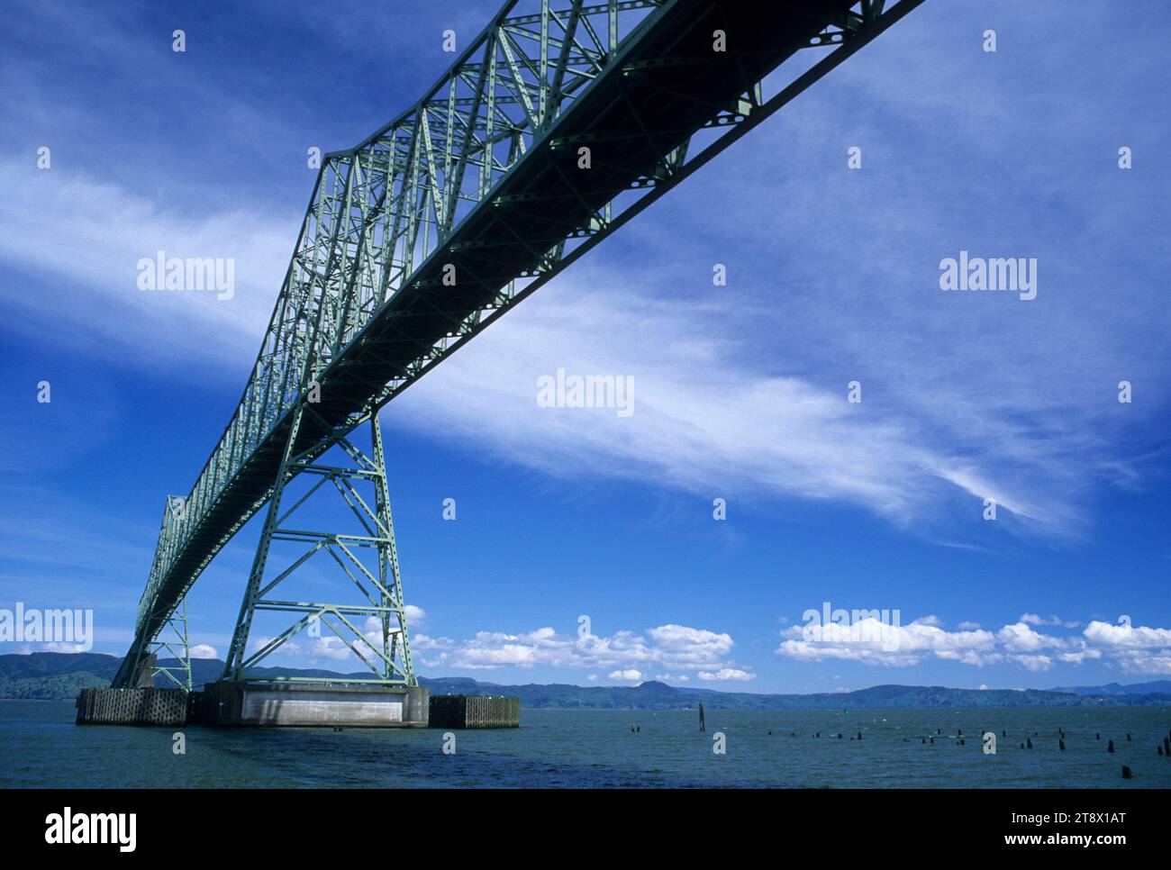 Pont Astoria-Megler, Maritime Memorial Park, Astoria, Oregon Banque D'Images