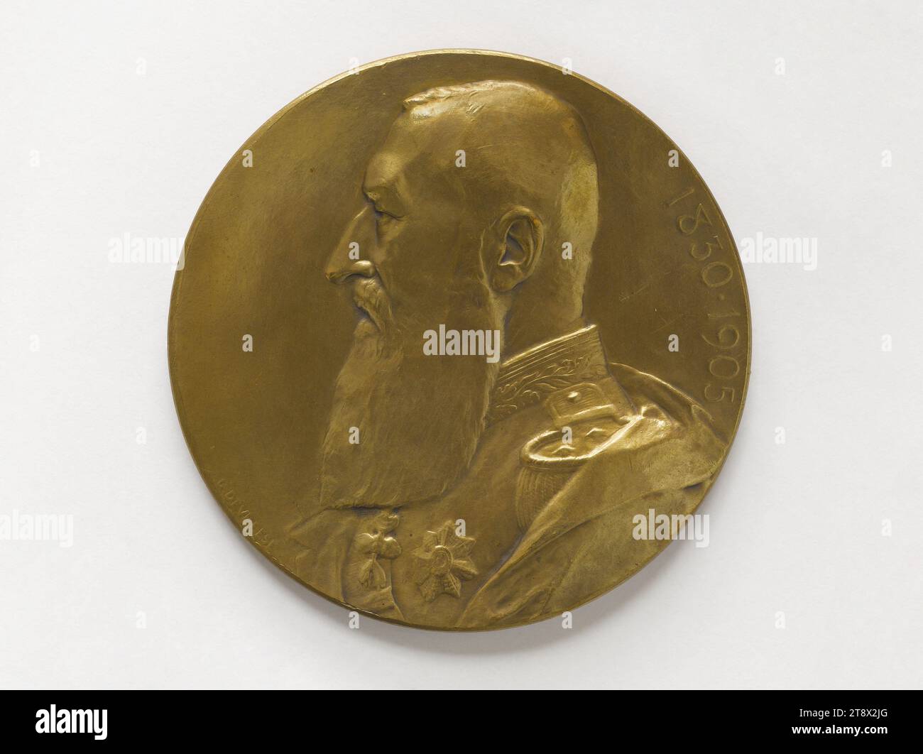 MÉDAILLE ART DÉCO Roi des Belges Léopold III Maddy Van Hirtum 1941 Belgium Medal EUR 130,00