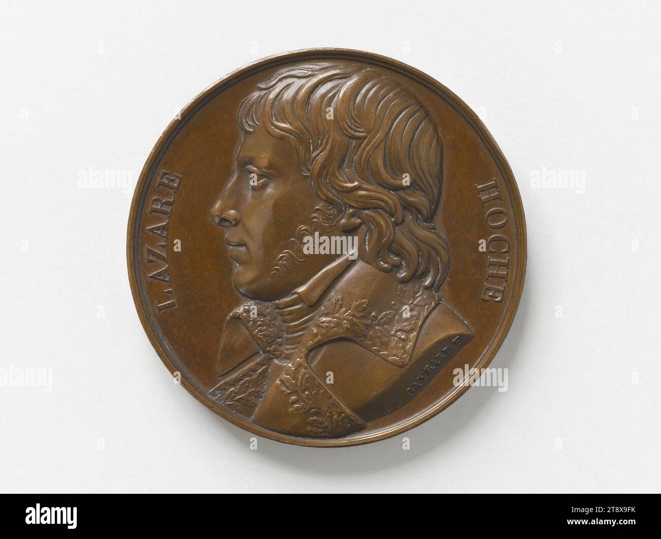 Louis Lazare Hoche (1768-1797), général, 1821, Gayrard, Raymond, graveur en médailles, Array, Numismatique, Médaille Banque D'Images