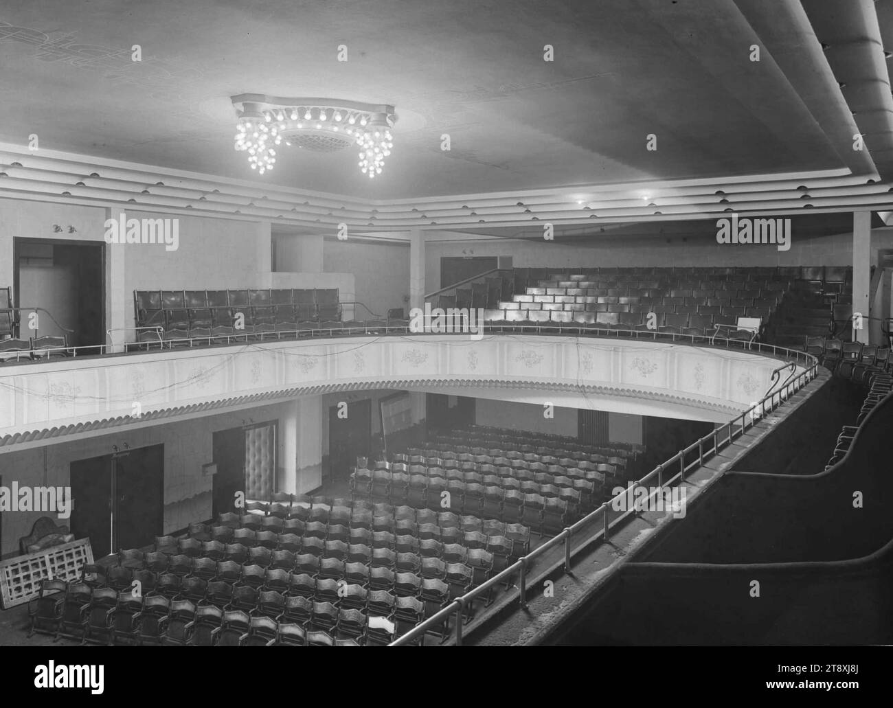 Renaissancetheater (7e, Neubaugasse 36), auditorium, Martin Gerlach jun. (1879-1944), photographe, date vers 1940, verre, négatif, hauteur 17,9 cm, largeur 23,9 cm, architecture, théâtre, 7e arrondissement : Neubau, théâtre (bâtiment), Neubaugasse, la collection de Vienne Banque D'Images