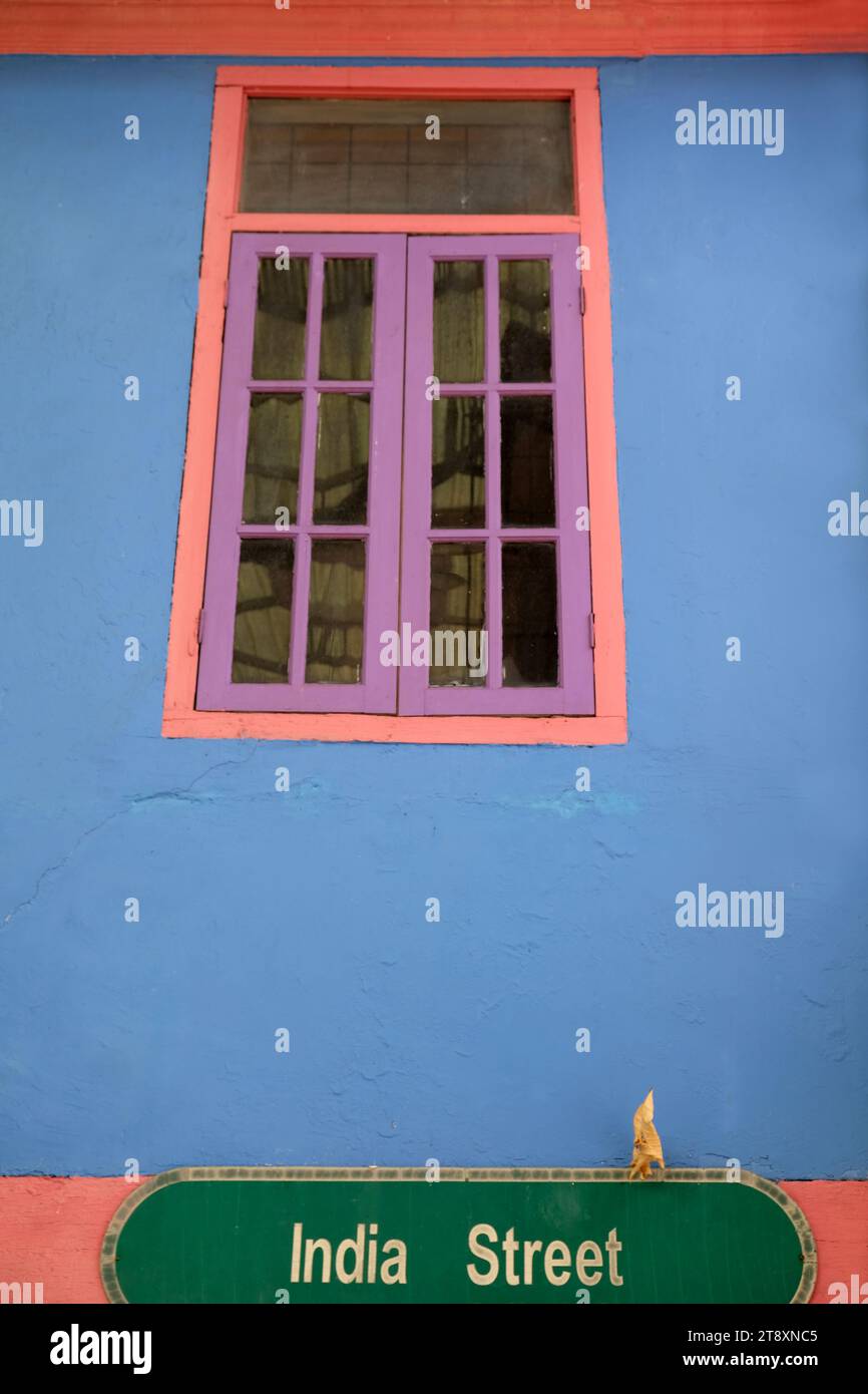 India Street, Little India, Kuching, Sarawak, Malaisie Banque D'Images