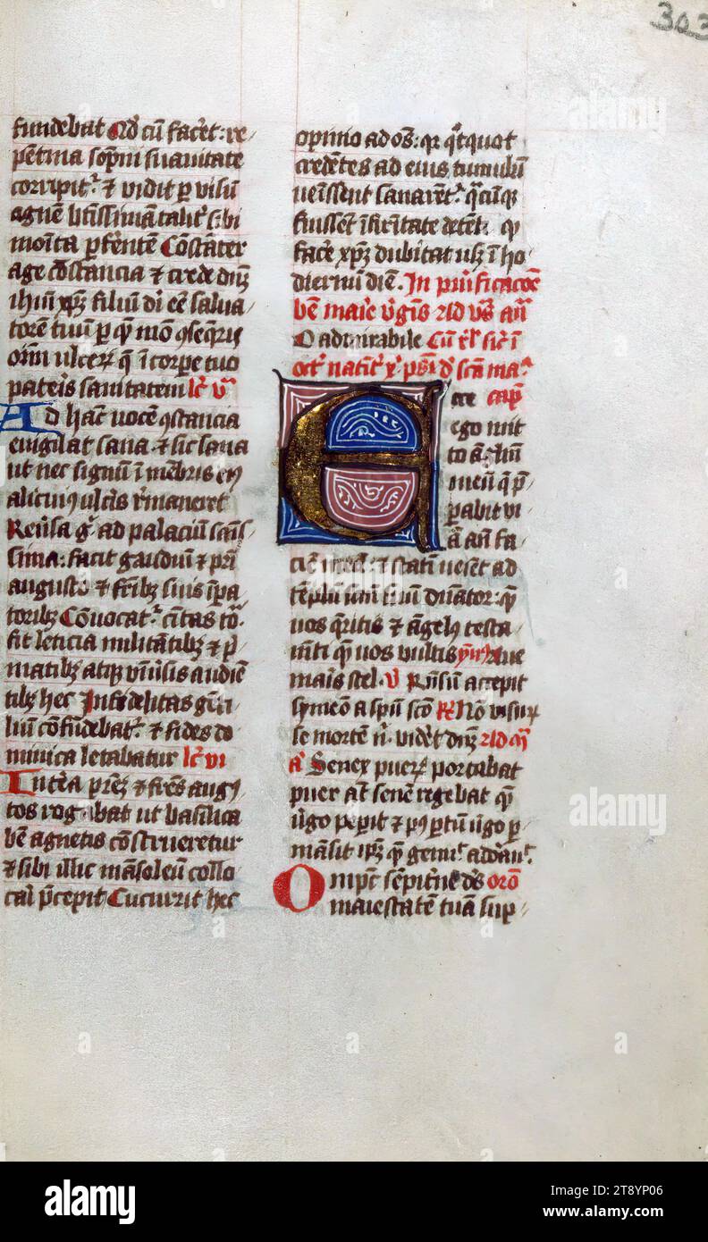 Bréviaire, illuminé décoré initial, ce bréviaire a été créé ca. 1460-70 ...