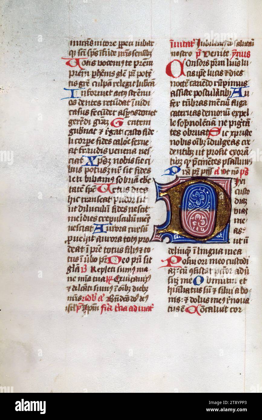 Bréviaire, illuminé décoré initial, ce bréviaire a été créé ca. 1460-70 ...