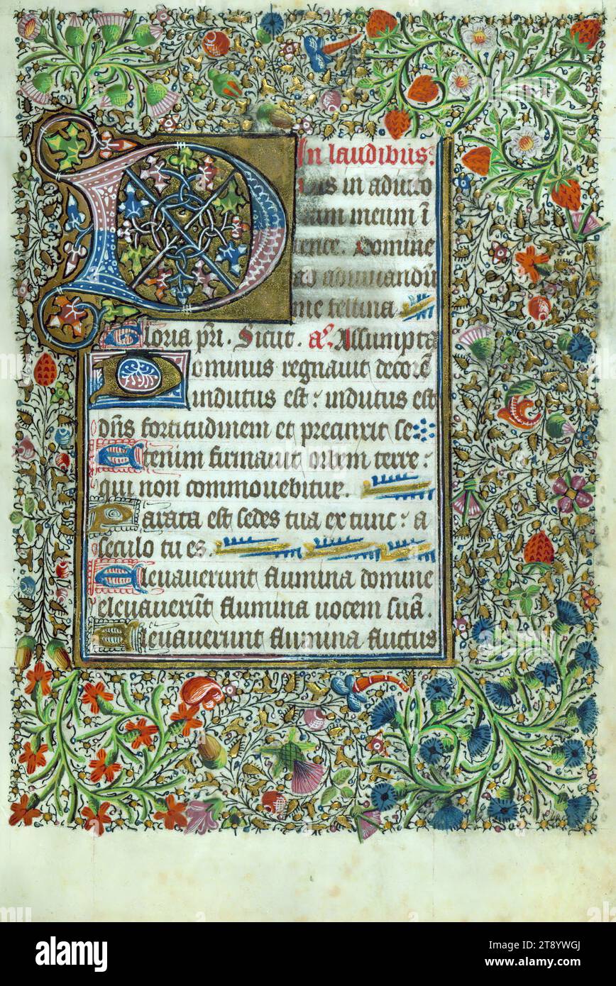 Livre des heures, initial, ce Livre des heures de ca. 1430-45 a été ...