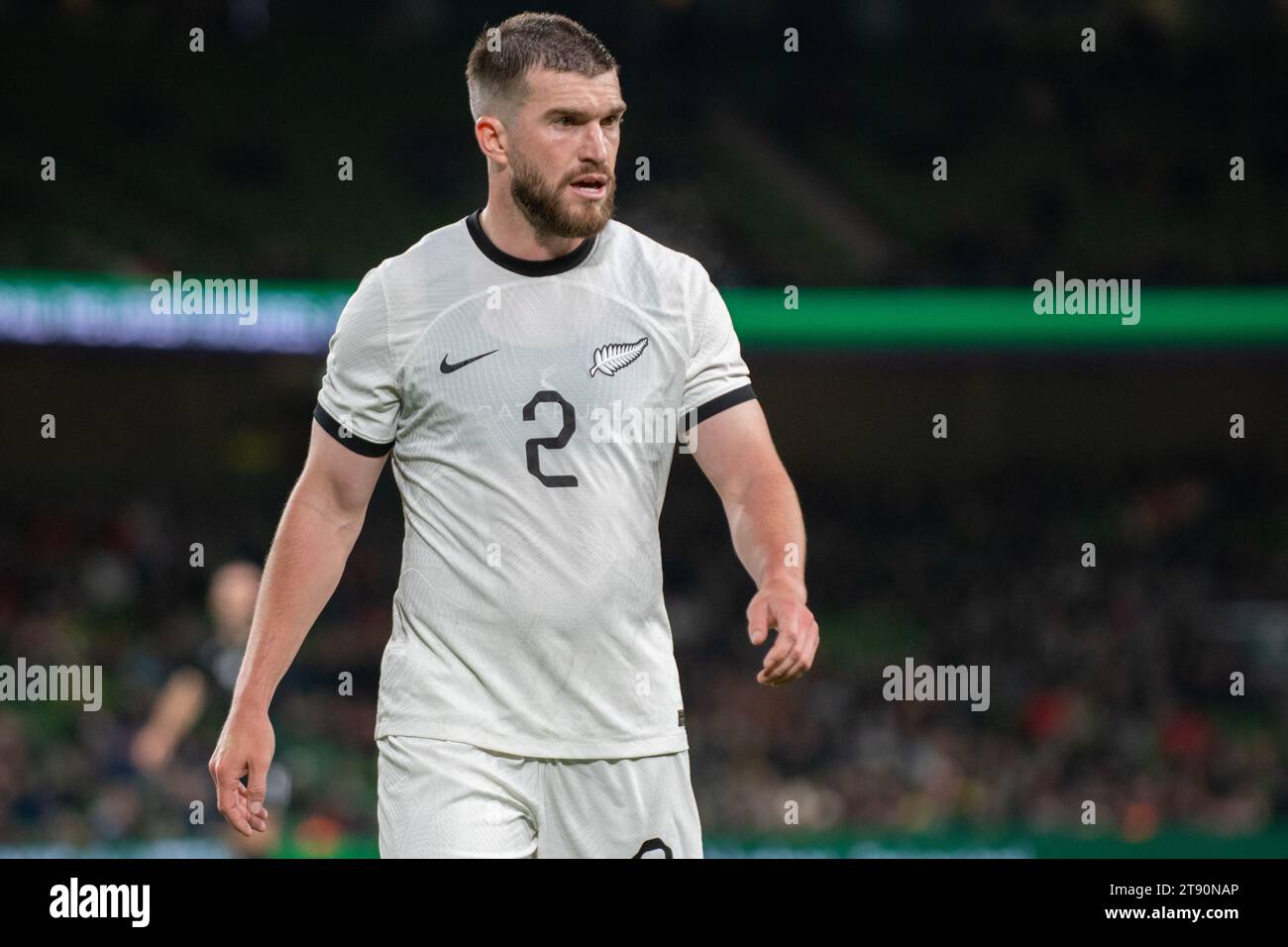 Dublin, Irlande. 21 novembre 2023. Tim Payne de Nouvelle-Zélande lors du match amical international entre la République d'Irlande et la Nouvelle-Zélande au Aviva Stadium à Dublin, Irlande, le 21 novembre 2023 (photo par Andrew SURMA/ crédit : SIPA USA/Alamy Live News Banque D'Images