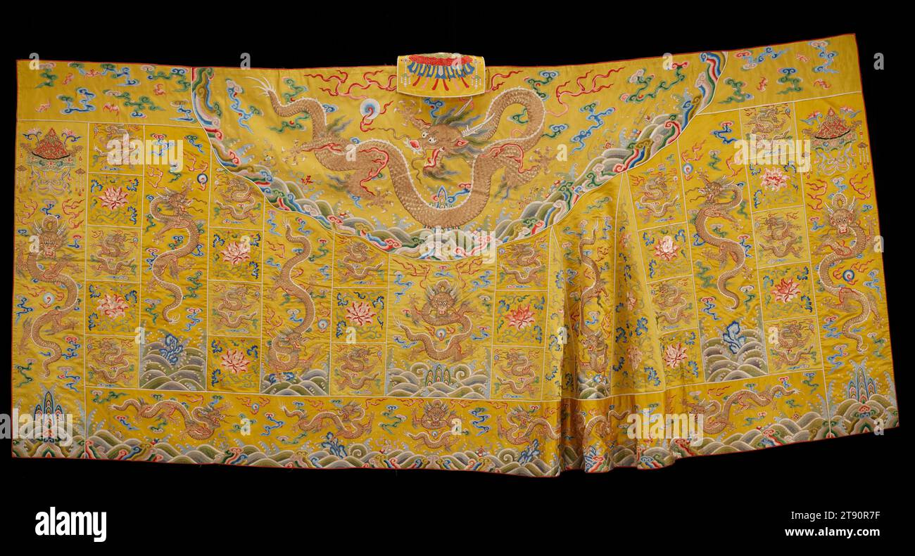 Robe du prêtre bouddhiste (kashaya), période Kangxi (1662-1722), L.95-3 ...