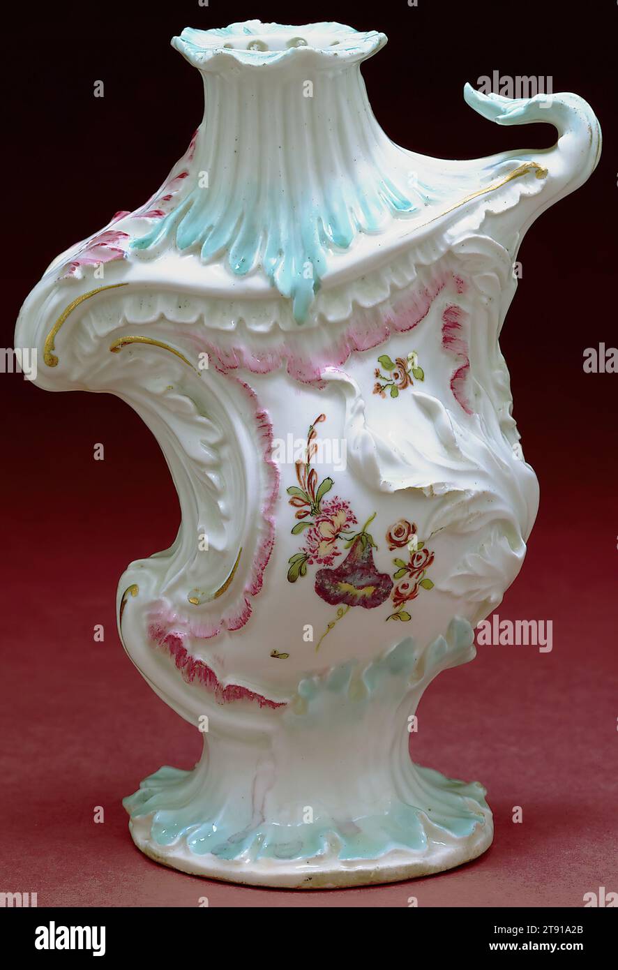 Vase, v. 175869, Derby Porcelain Factory, Derby, Angleterre, c. 1748 à
