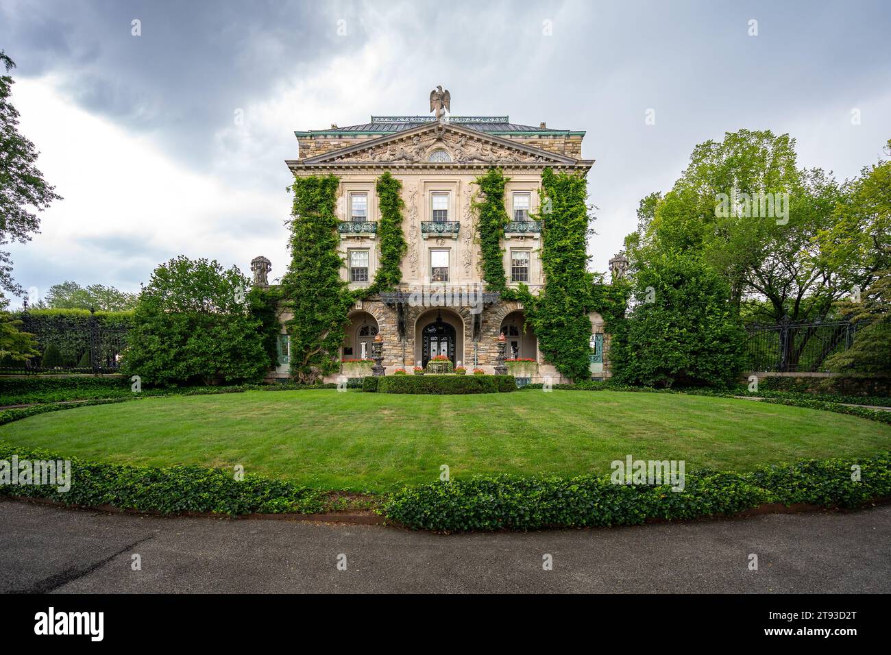 New Jersey, États-Unis - le manoir Rockefeller Estate Banque D'Images