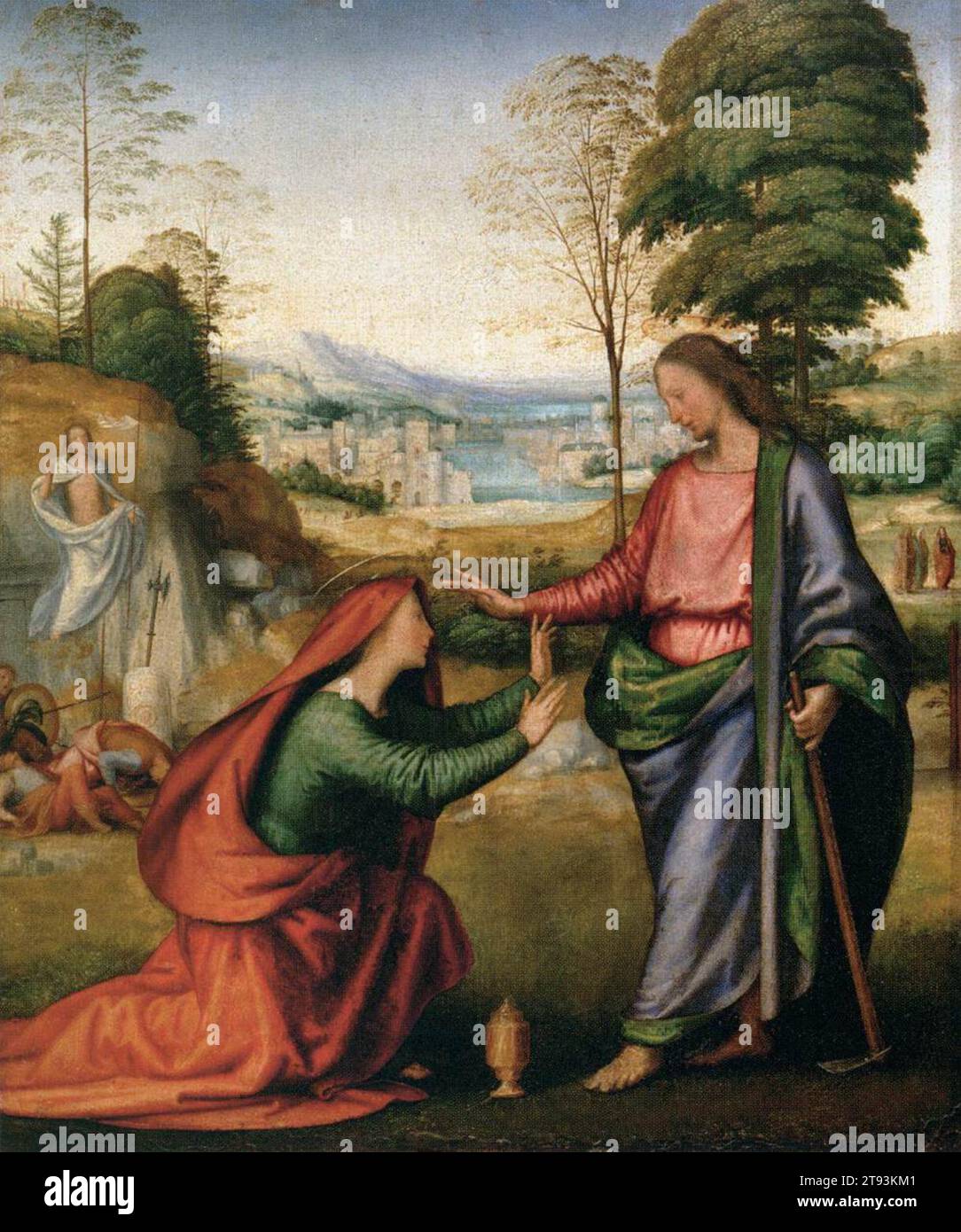 Noli me Tangere c. 1506 par FRA Bartolomeo Banque D'Images