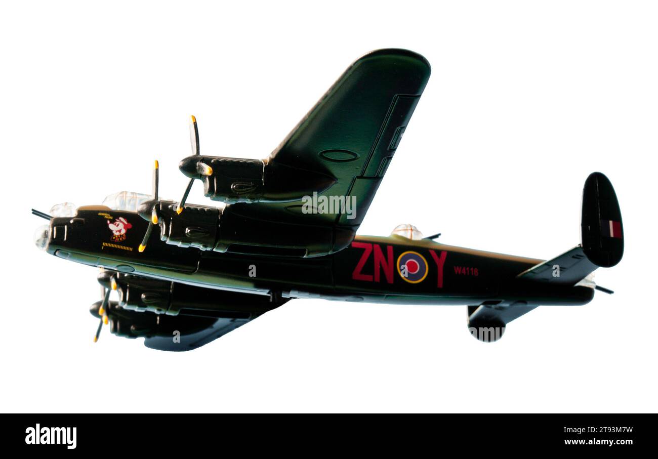 Avion jouet de la Seconde Guerre mondiale Banque D'Images