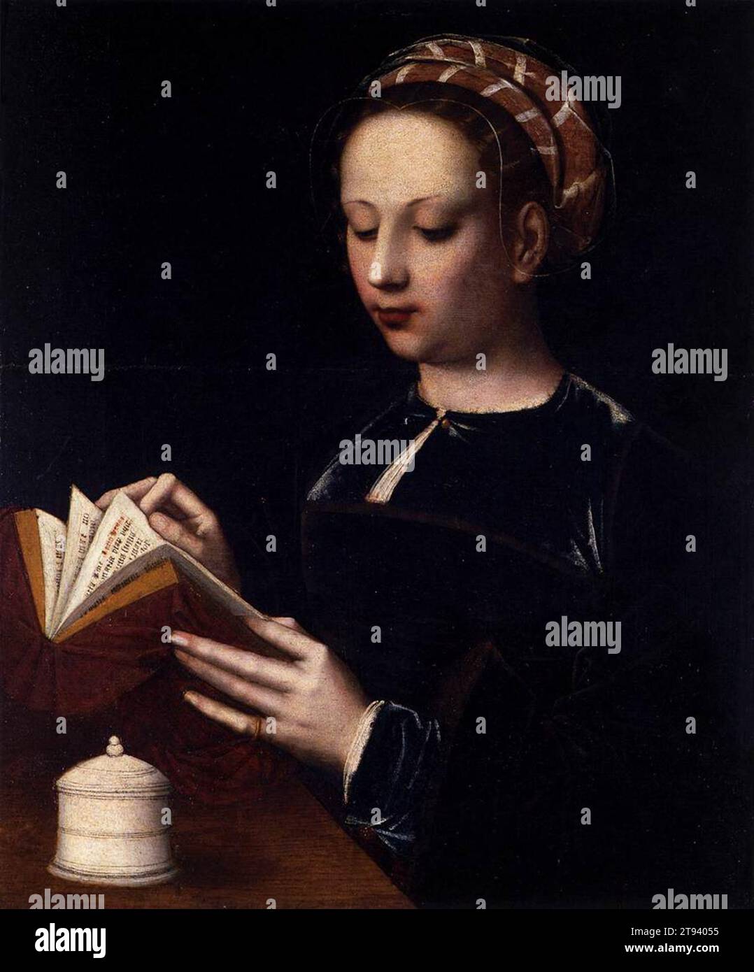 Marie Madeleine vers 1530 par Ambrosius Benson Banque D'Images