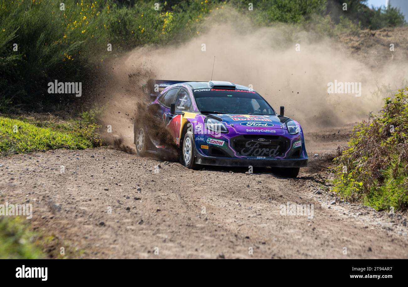 Gontim, Portugal - 01 mai 2022 : Craig BREEN (IRL), Paul Nagle (IRL), M-SPORT FORD WORLD RALLY TEAM, Ford Puma Rally1 action lors d'une journée d'essais Banque D'Images