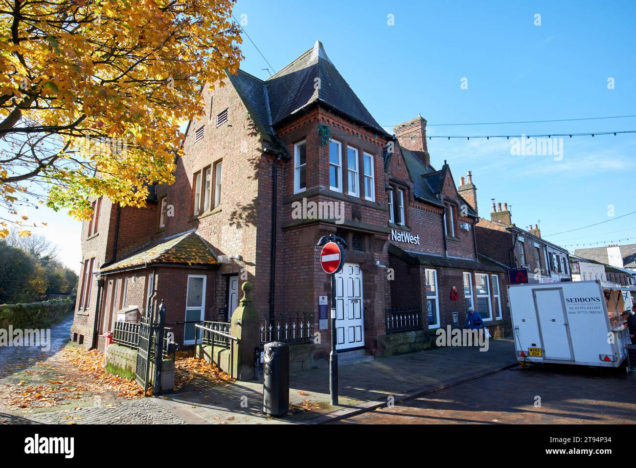 succursale bancaire natwest sur 34 moor street depuis plus de 150 ans ormskirk, lancashire, angleterre, royaume-uni Banque D'Images