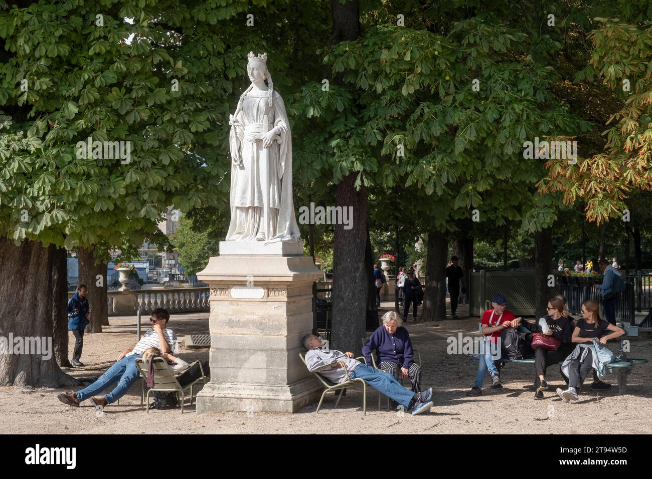 Jardin du Luxembourg Banque D'Images