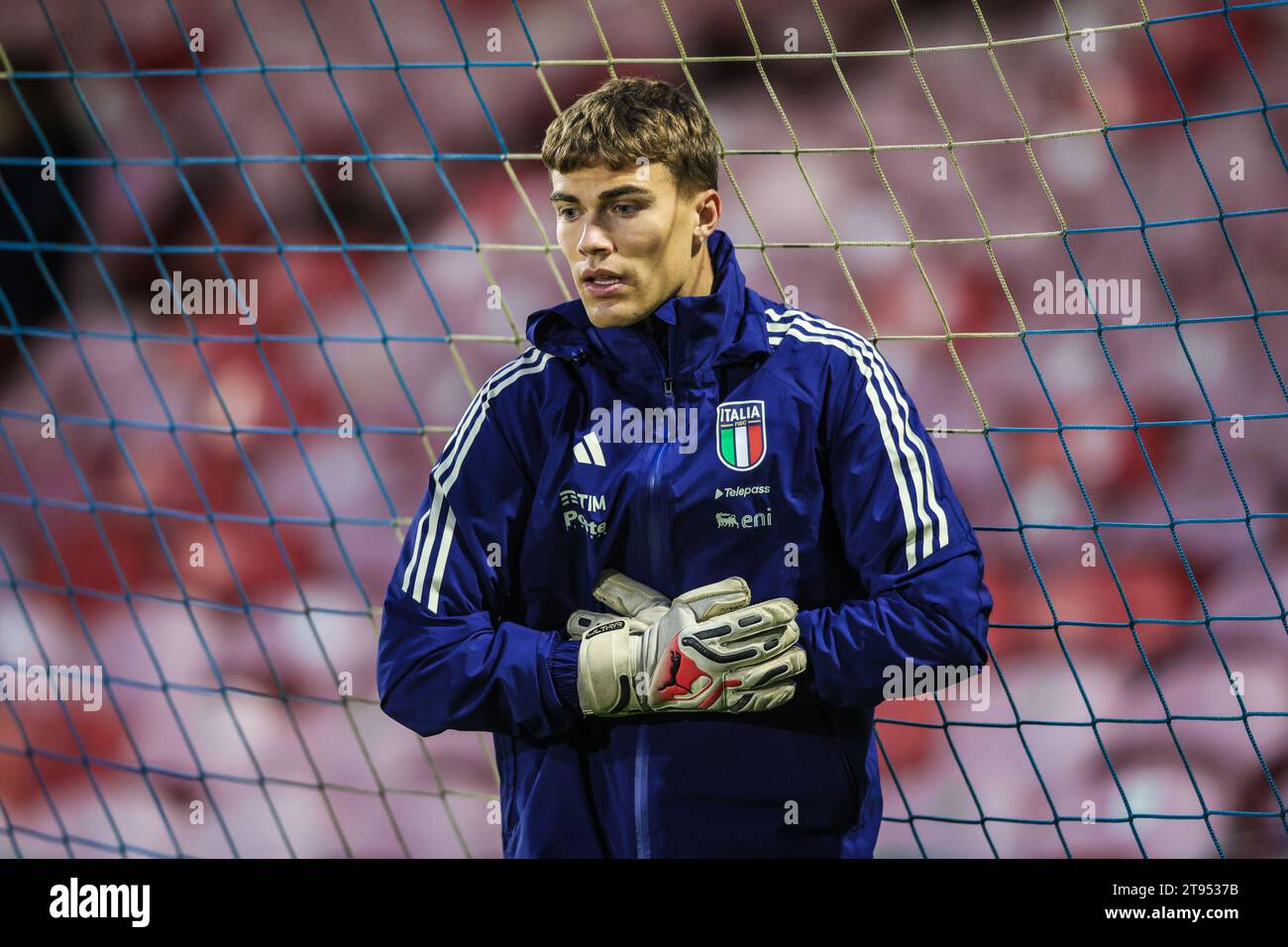 21 novembre 2023, Cork, Irlande - Sebastiano Desplanches au tournoi UEFA Under 21 Championship qualifier : Republic of Ireland vs Italy au Turners Cross Banque D'Images