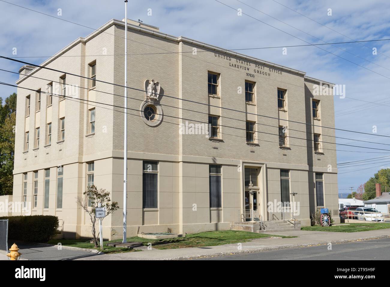 Lakeview, OREGON, États-Unis - 14 octobre 2023 ; United States Post Office Building à Lakview Oregon code postal 97630 Banque D'Images