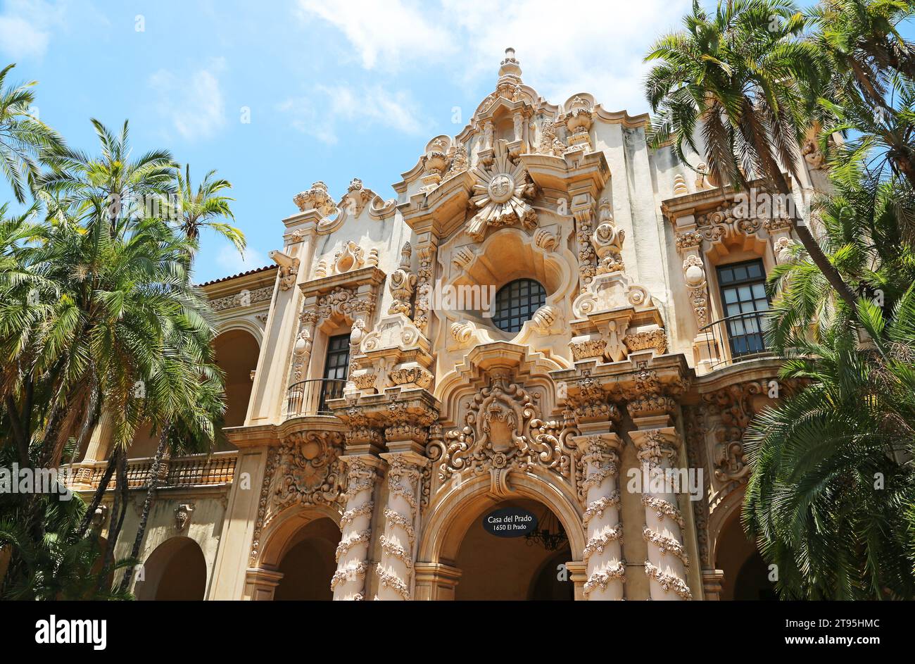 Casa del Prado - San Diego, Californie Banque D'Images