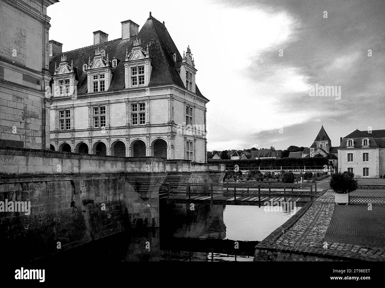 France, Loire : Château de Villandry Banque D'Images