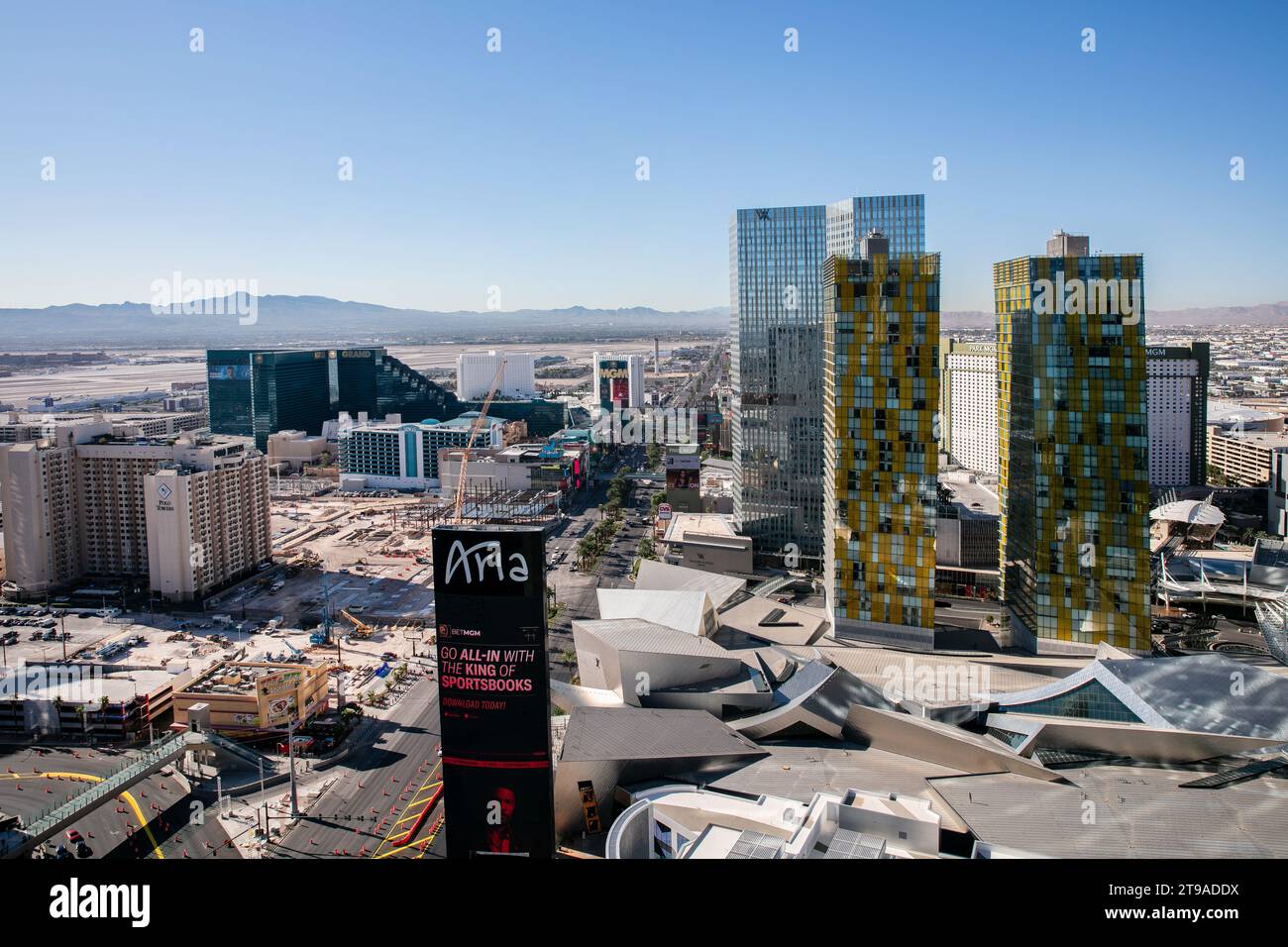 Strip de Las Vegas, Nevada, USA Banque D'Images