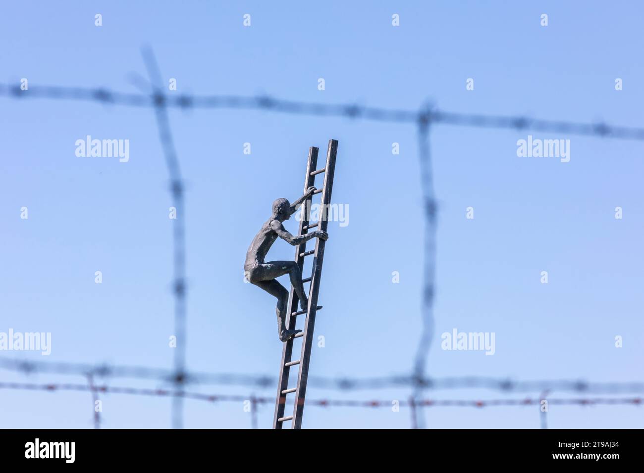 Le mémorial Vojna, Lesetice, Pribram, République tchèque, septembre 8, 2023. (CTK photo/Marketa Hofmanova) Banque D'Images