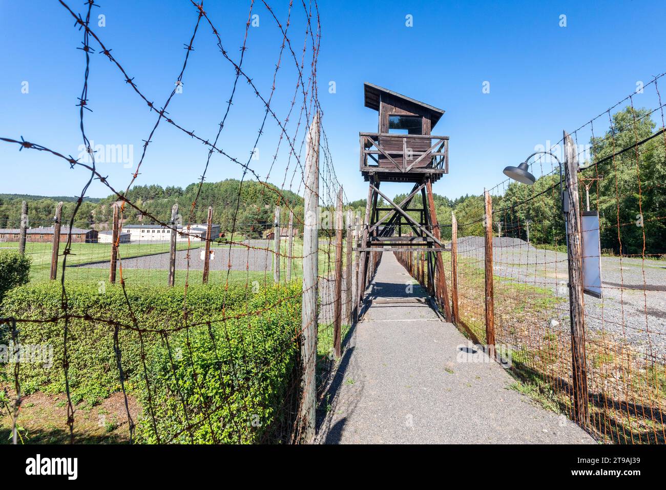 Le mémorial Vojna, Lesetice, Pribram, République tchèque, septembre 8, 2023. (CTK photo/Marketa Hofmanova) Banque D'Images