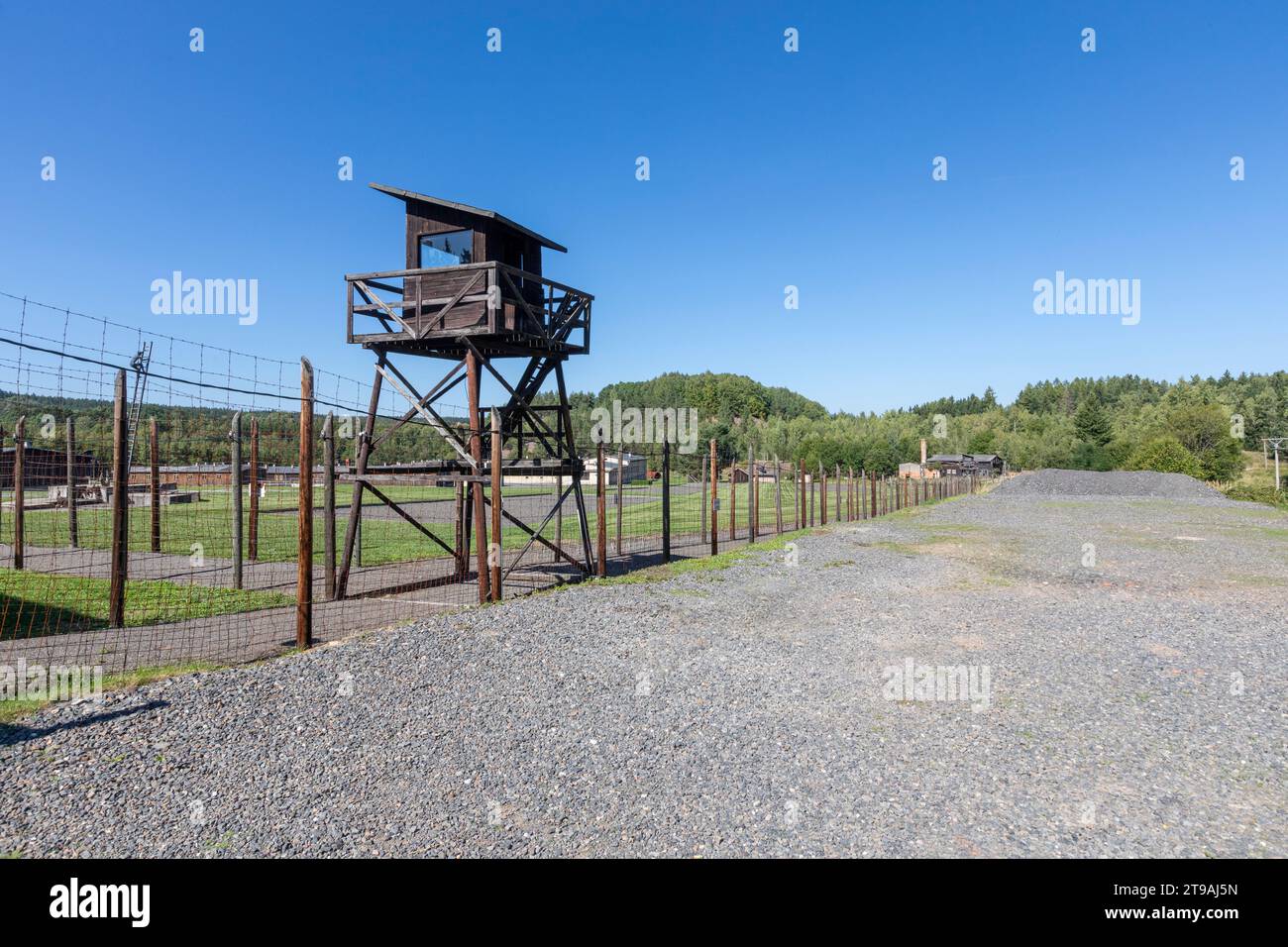 Le mémorial Vojna, Lesetice, Pribram, République tchèque, septembre 8, 2023. (CTK photo/Marketa Hofmanova) Banque D'Images