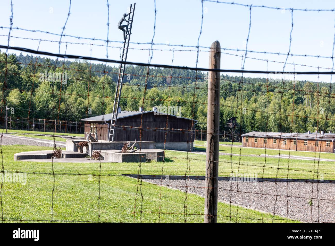 Le mémorial Vojna, Lesetice, Pribram, République tchèque, septembre 8, 2023. (CTK photo/Marketa Hofmanova) Banque D'Images