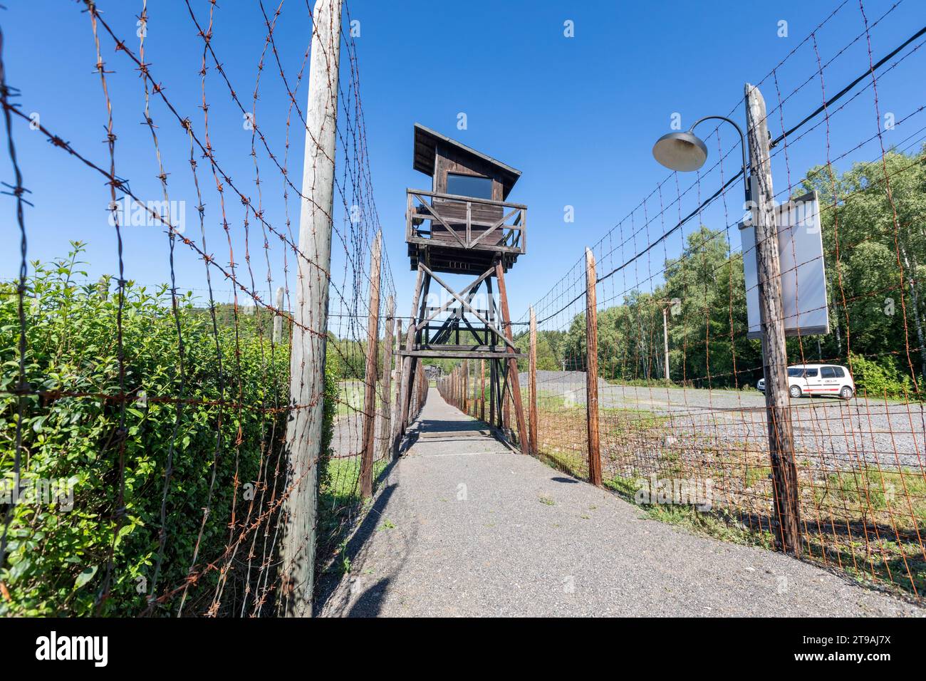 Le mémorial Vojna, Lesetice, Pribram, République tchèque, septembre 8, 2023. (CTK photo/Marketa Hofmanova) Banque D'Images