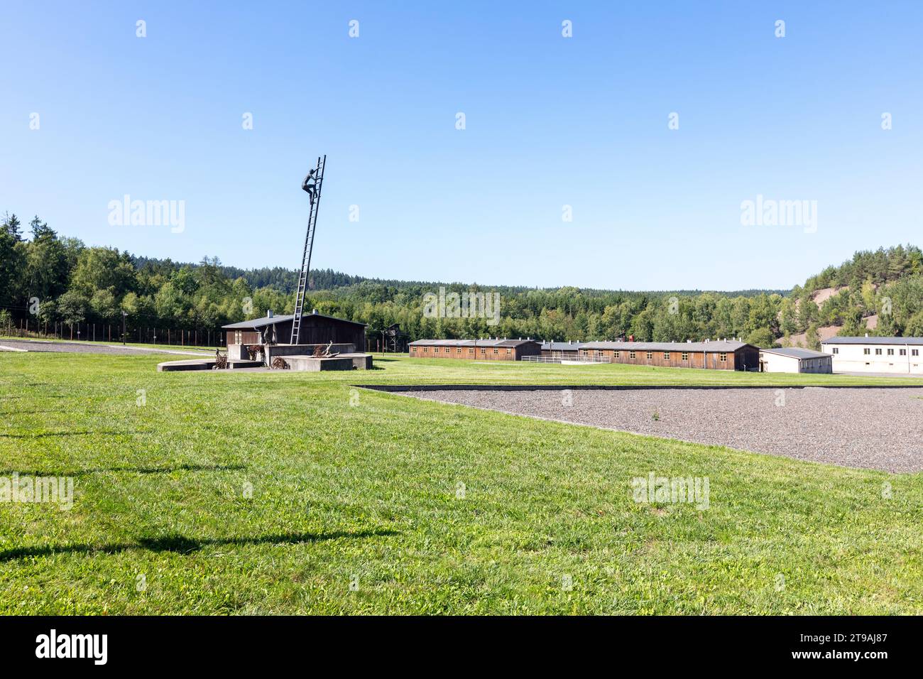 Le mémorial Vojna, Lesetice, Pribram, République tchèque, septembre 8, 2023. (CTK photo/Marketa Hofmanova) Banque D'Images