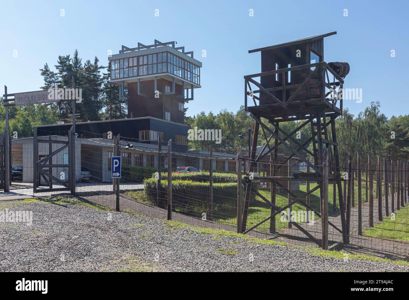 Le mémorial Vojna, Lesetice, Pribram, République tchèque, septembre 8, 2023. (CTK photo/Marketa Hofmanova) Banque D'Images