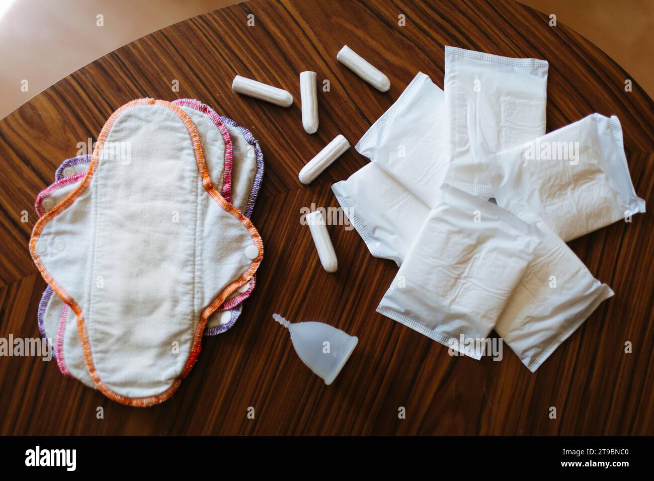 Produits d'hygiène féminine et de menstruation Banque D'Images