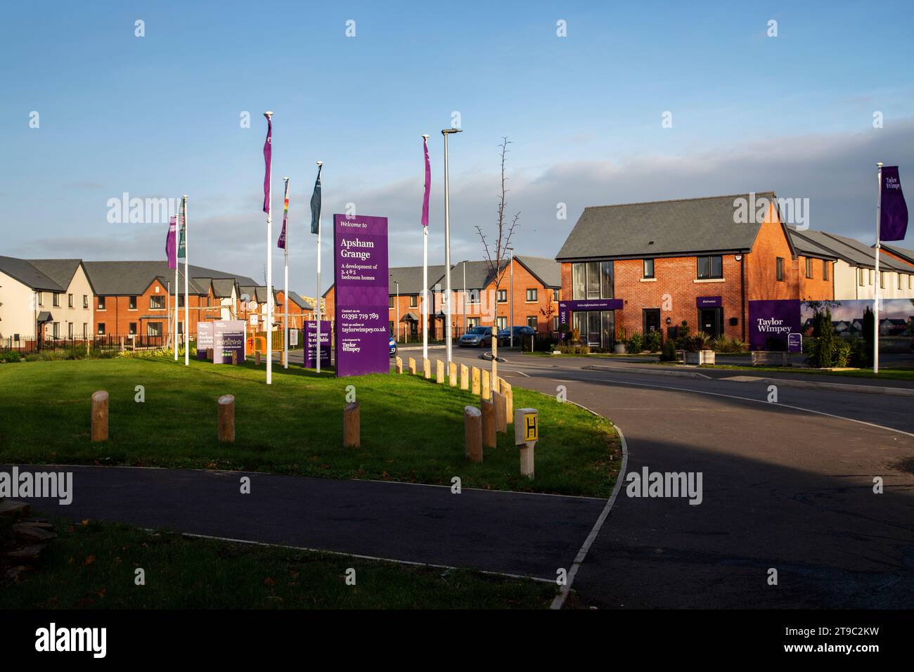 Apsham Grange près de Topsham à Exeter Devon Royaume-Uni Banque D'Images