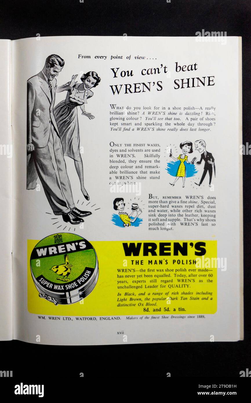 publicité vintage pour un soudeur ponctuel dans le guide du design du festival de grande-bretagne 1951 Banque D'Images