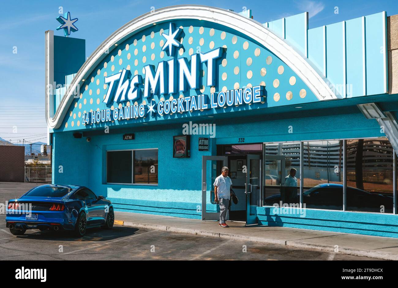 The Mint, casino et bar-salon, Sahara Avenue, Las Vegas, Nevada. Banque D'Images