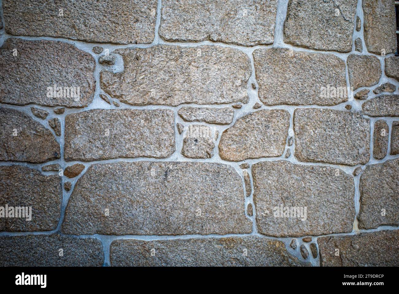 Vieux murs en pierre avec des photos texturées grises prises dans les montagnes de Fiais da Beira - District de Coimbra Portugal Banque D'Images