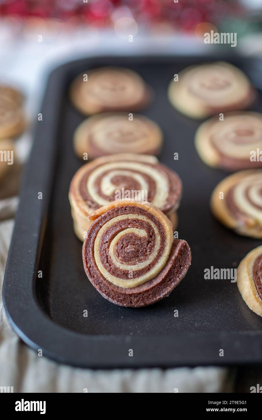 biscuits de noël typiquement allemands Banque D'Images