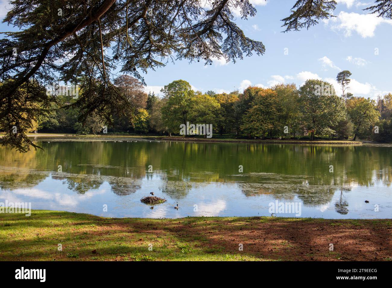 Jardins paysagers de Claremont Banque D'Images