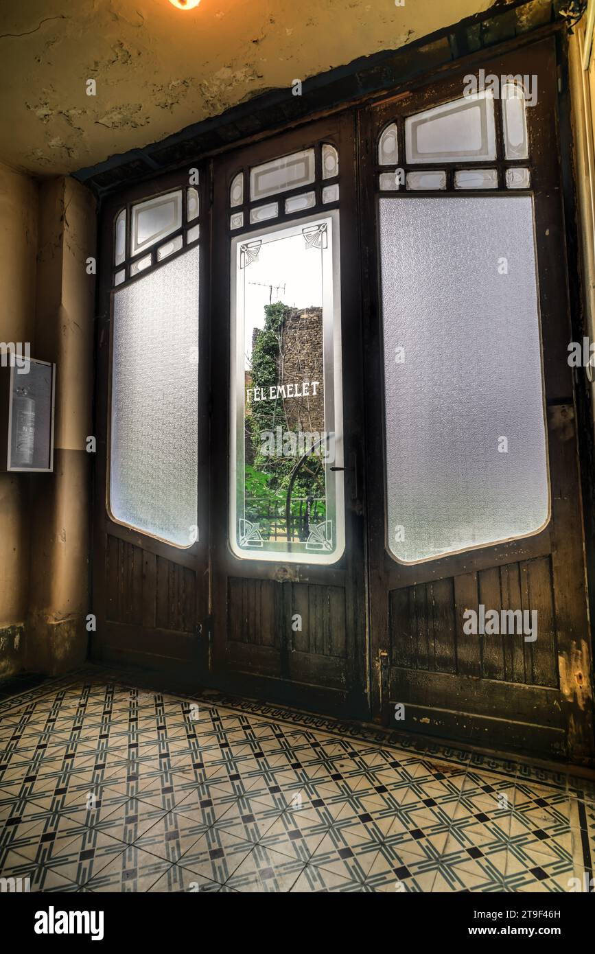 Budapest, Wohnhaus Kazinczy utca 51, Gyula Fodor. 1907 // Budapest, Appartement Kazinczy utca 51, Gyula Fodor. 1907 Banque D'Images