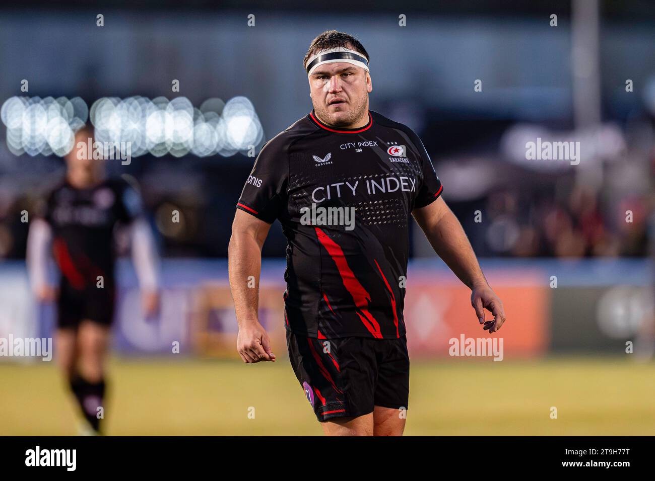LONDRES, ROYAUME-UNI. 25 novembre 2023. Jamie George de Saracens lors de Saracens vs Bristol Bears - Gallagher Premiership Rugby R au StoneX Stadium le samedi 25 novembre 2023. LONDRES ANGLETERRE. Crédit : Taka G Wu/Alamy Live News Banque D'Images