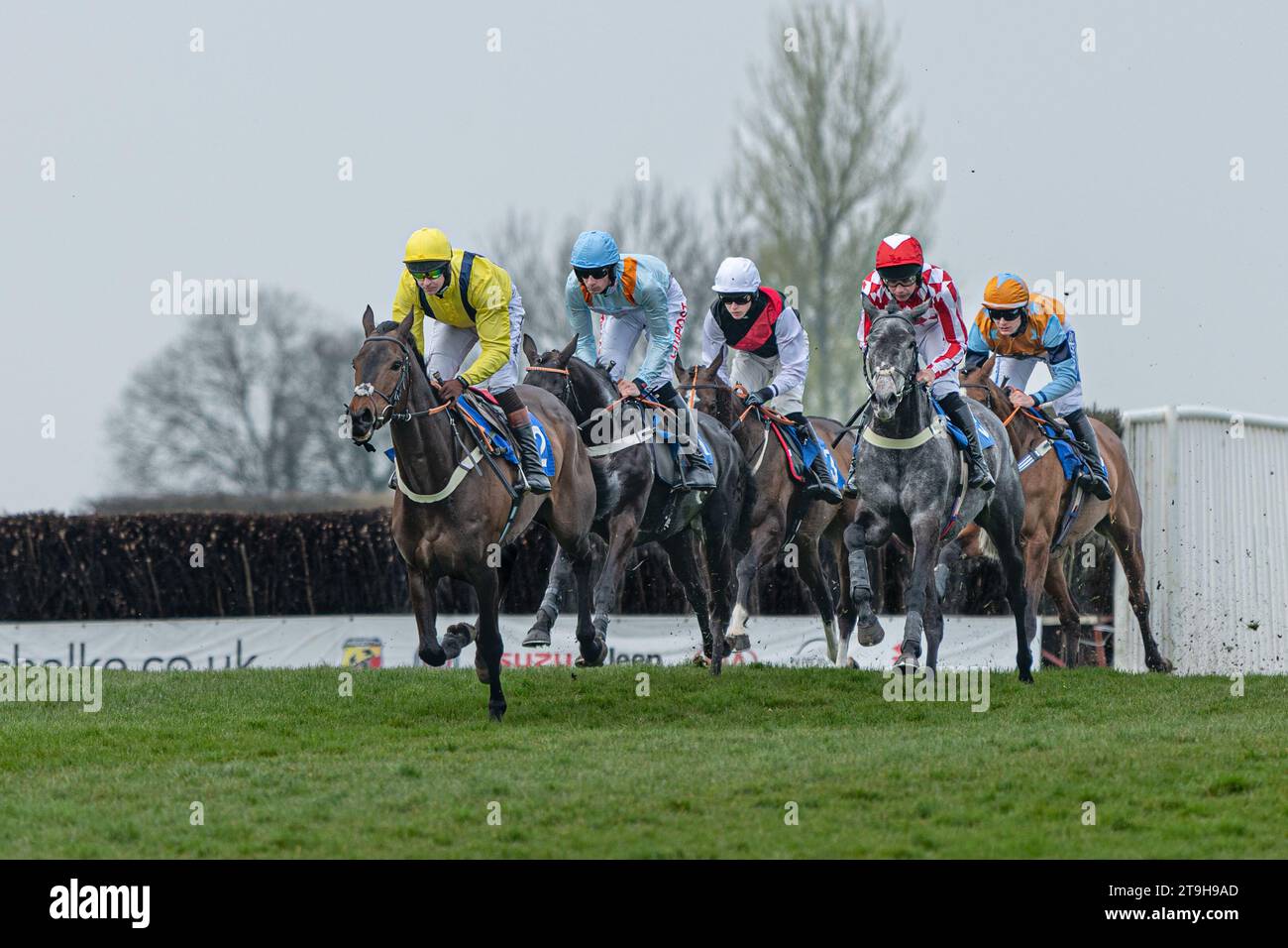 Troisième course à Wincanton le 30 mars 2022 Banque D'Images