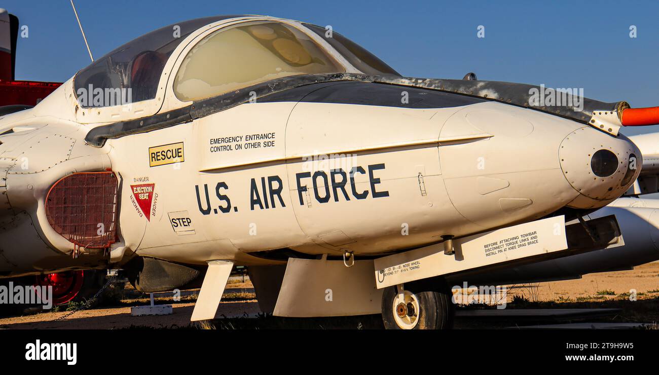 CESSNA NA-37B, S/N 73-1090 Banque D'Images