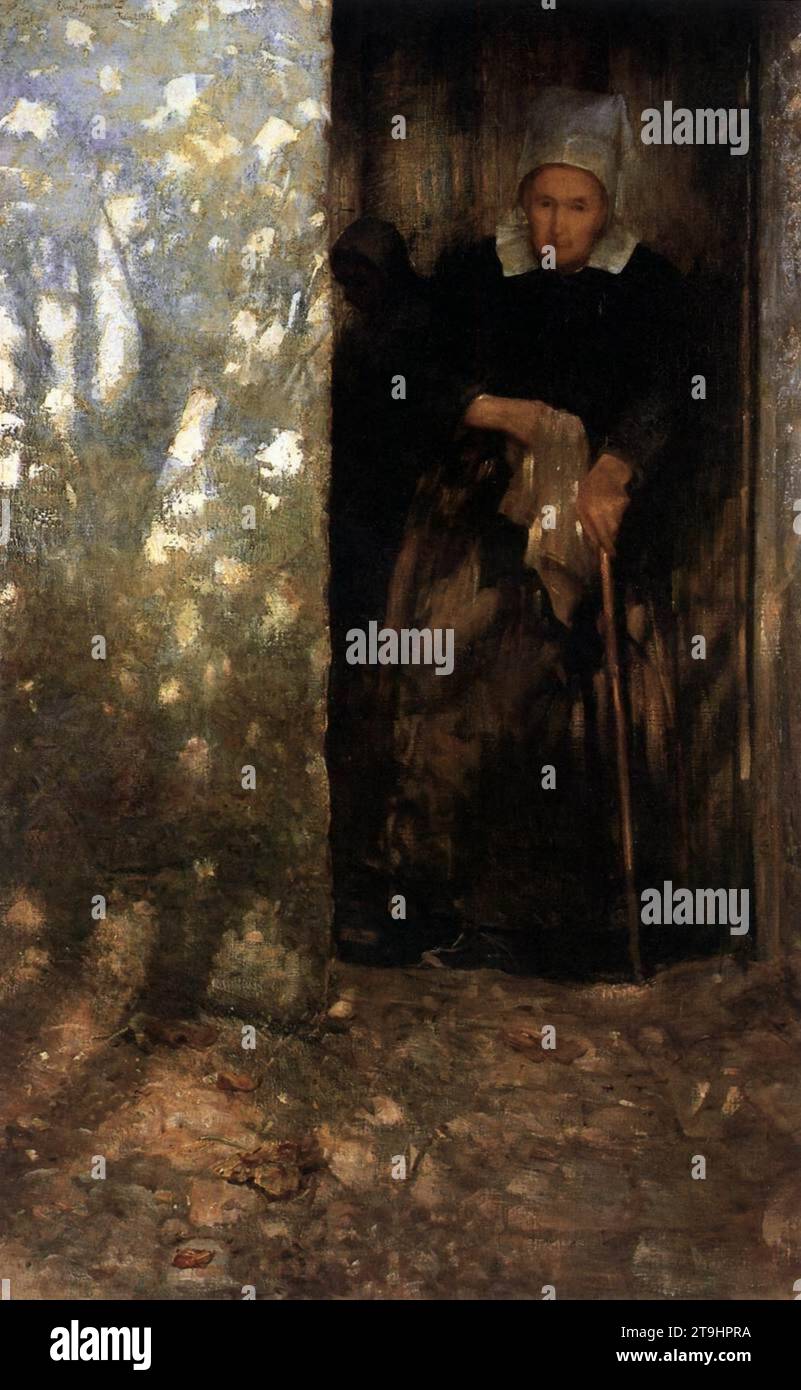 Lumière du soleil d'automne 1896 par Ernst Josephson Banque D'Images