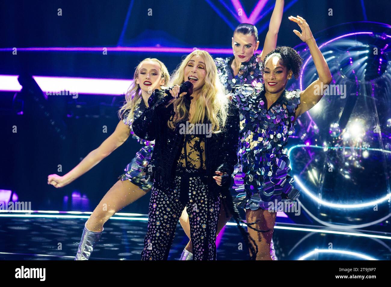 Offenburg, Allemagne, 25. Novembre 2023, cher à la télévision allemande 'Wetten, dass..?', crédit : Karsten Socher Fotografie/Alamy Live News Banque D'Images